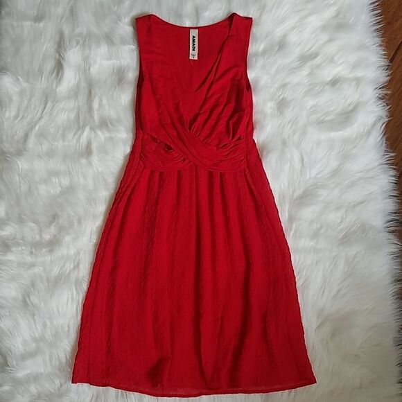 Anthropologie Amadi Mia Red Dress - Picture 2 of 6